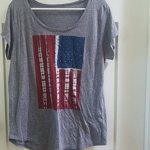 American Flag Lucky Brand T